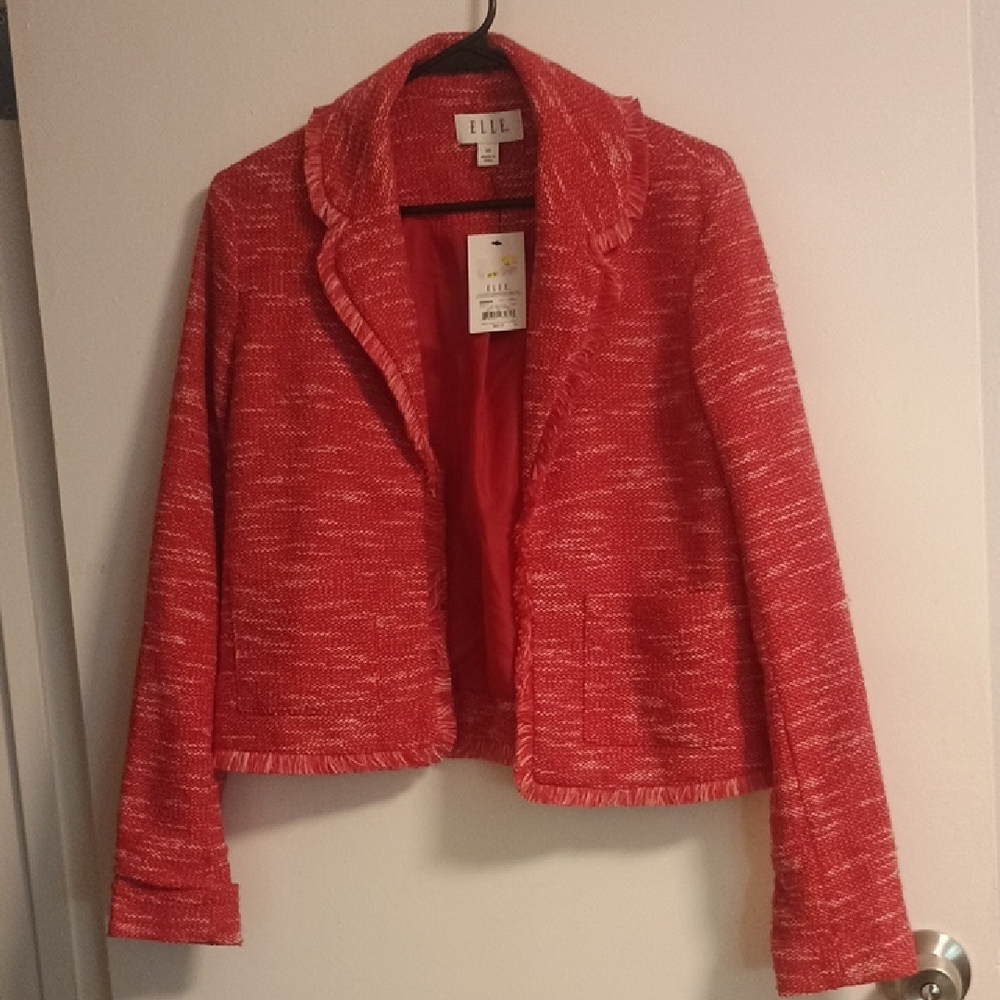 Elle Women's Vibrant Red Blazer